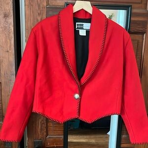VTG Rhonda Stark size L wool jacket